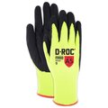 Magid PPD520 HighVisibility Nitrix Coated Padded Palm Work Glove  Cut Level A5 PPD520-10